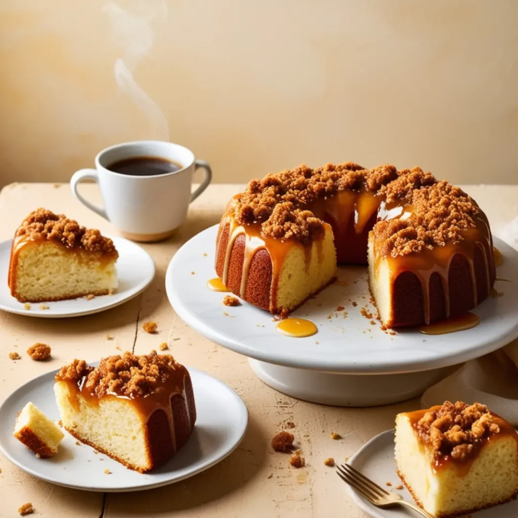 Greek Yogurt Coffee Cake recipe