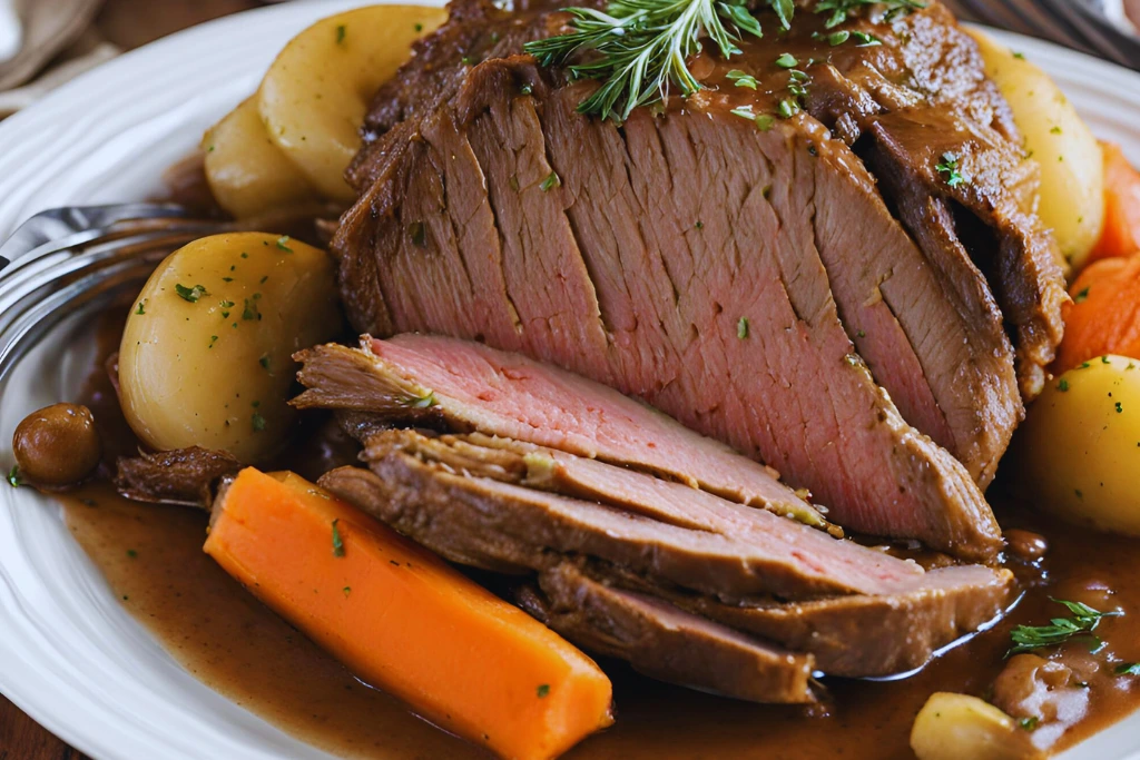 Oven Baked Pot Roast recipe