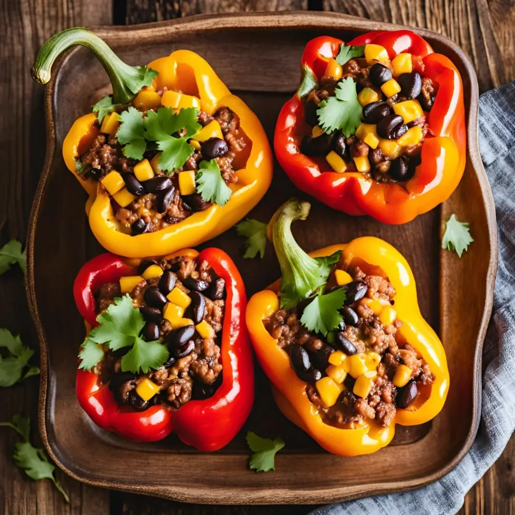 Southwest Stuffed Bell Peppers