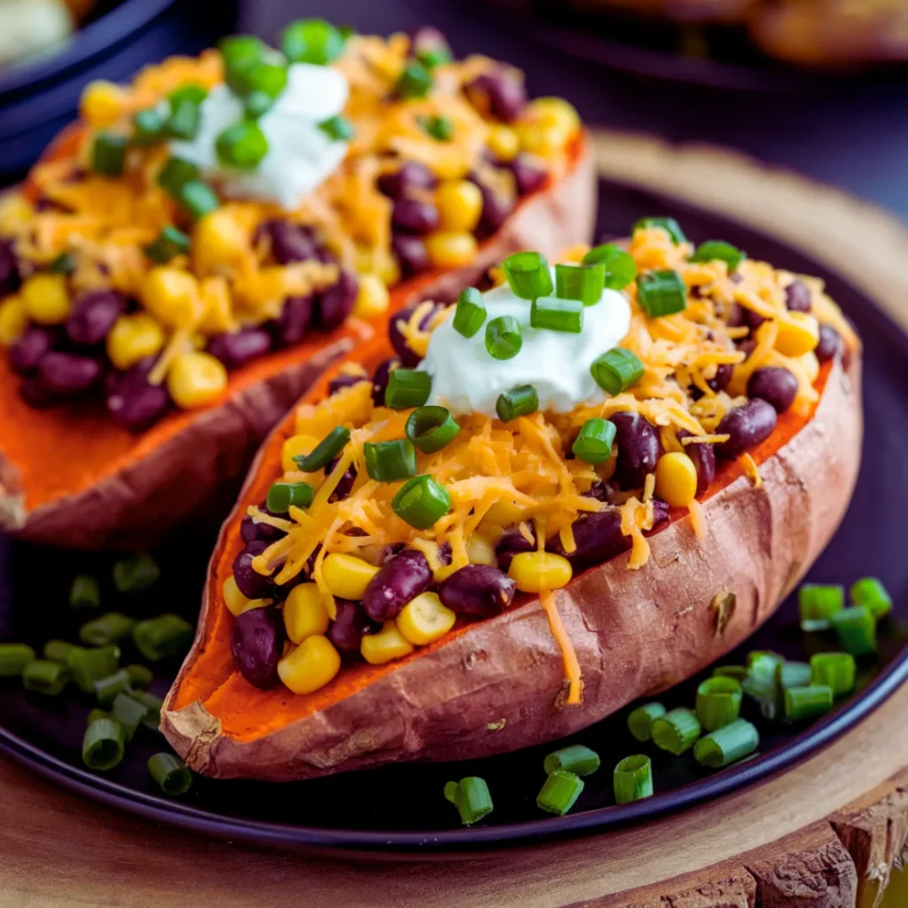 Southwestern Stuffed Sweet Potatoes