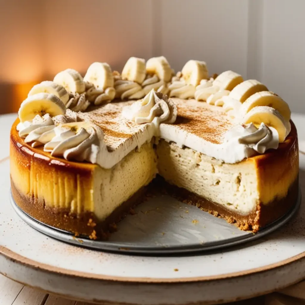 Banana Cream Cheesecake Recipe