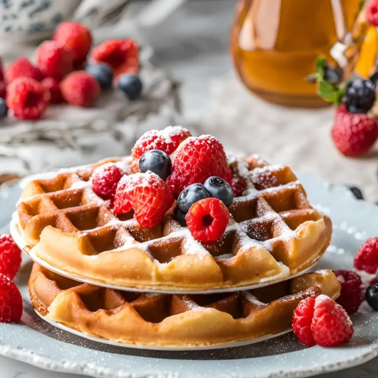 How to Make a Belgian Sugar Waffle