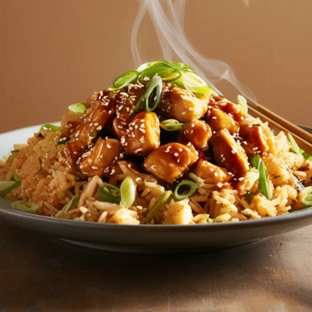 How to Make Chicken Teriyaki Fried Rice