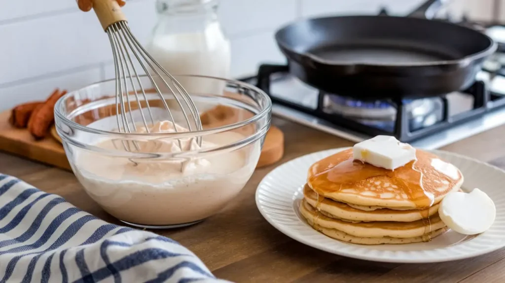 Cottage Cheese Protein Pancakes