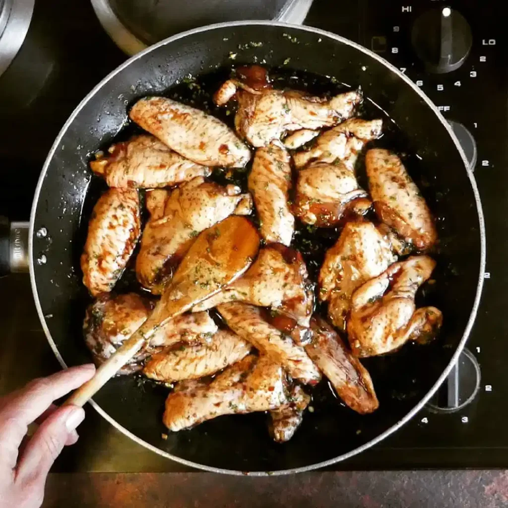 Chicken wings recipe pan fried