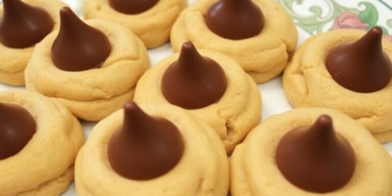 3 Ingredient Peanut Butter Blossoms​