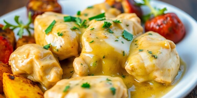 Creamy Garlic Dijon Chicken Recipe