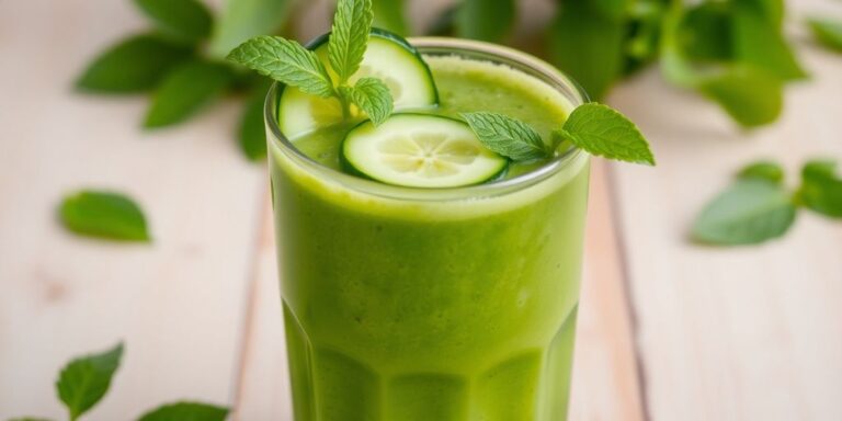 How to make Cucumber Refresh Detox Smoothie