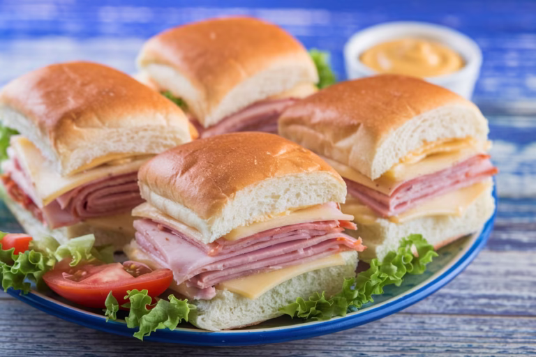 Air Fryer Ham and Cheese Sliders: Quick, Crispy, and Delicious