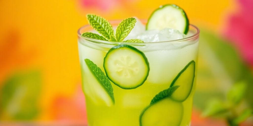 Cucumber Mint Cooler for Special Occasions