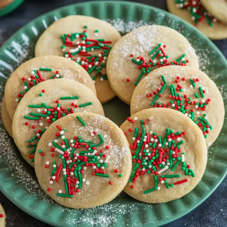 Festive Funfetti Sugar Cookies for National Cookie Day