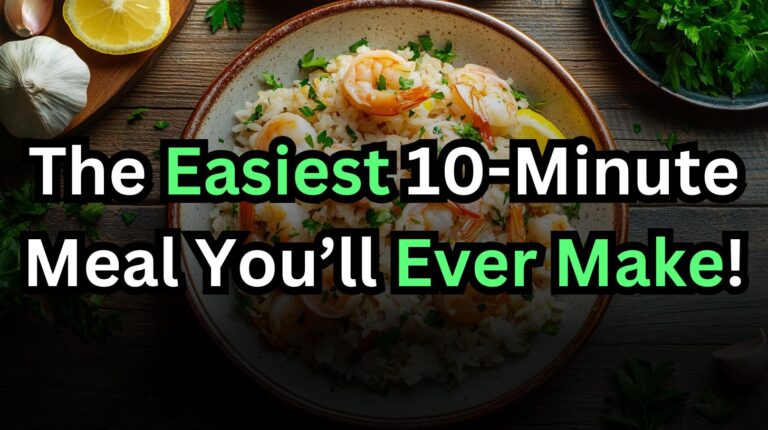 A Simple 10-Minute Meal You’ll Love