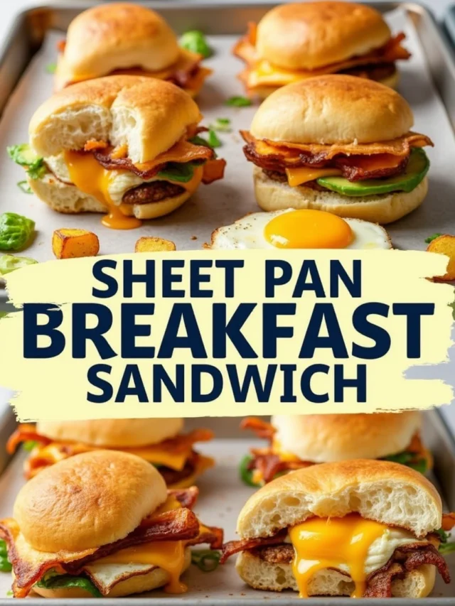 Sheet Pan Breakfast Sandwich