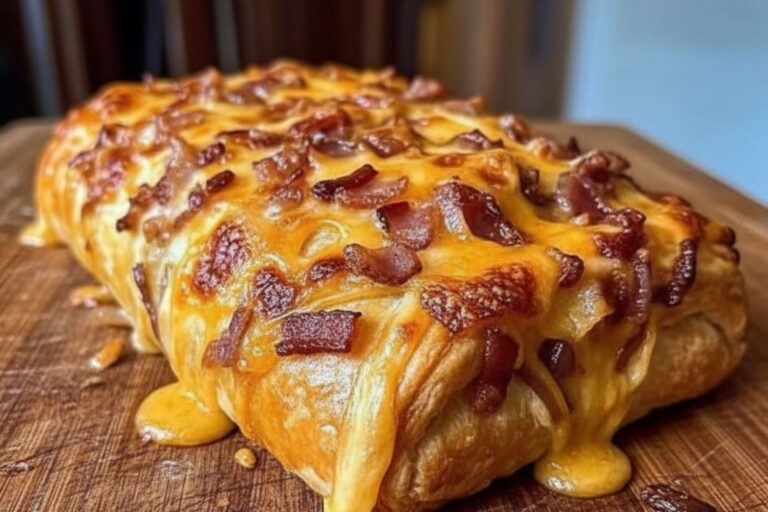 Garlic Butter Bacon Cheeseburger Rollups Recipe